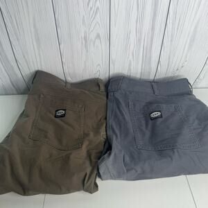 Brunt Workwear Work The Torra  Pants Canvas Gray/Khaki Mens 46x34 (Actual) Set 2